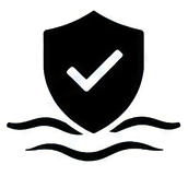 Shield representing insurance claims